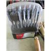 Image 3 : SPACE BIT SET, DRILL BIT SET & WOOD CHISELS