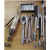 Image 3 : LOT OF MISC TOOLS (AIR TOOL, WRENCHES, SOCKETS, FAUCET SET DRESSER, ETC)