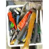 Image 2 : LOT OF MISC TOOLS (AXES, SCREWDRIVERS, POWER INVERTER, SPEED WRENCHES, ETC)
