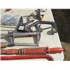 Image 3 : LOT OF SHOP SUPPLIES (WRENCHES, CLAMPS, TABLE CLAMPS, CROWBAR)