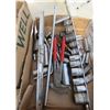 Image 2 : LOT OF COMBINATION WRENCHES, SOCKETS AND A HAMMER