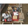 Image 1 : LOT OF MISC TOOLS (ALLEN KEYS, LEVELS, SKILL SAW, SCREWS, MANUALS ETC)