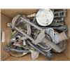 Image 2 : LOT OF MISC ITEMS (AIR FILTERS, WATER PUMP, SLEDGE HAMMERS, ETC)