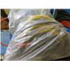 Image 3 : LOT OF MISC ITEMS (TARPS, EXTENSION CORDS, TOW ROPES, ETC)