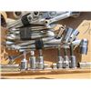 Image 2 : LOT OF MISC ITEMS (SOCKETS, WRENCHES , CRAFTSMAN, INDUSTRO) *VARIOUS SIZES*