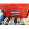 Image 2 : TOOL BOX (26.5" X 14" X 12") *6 DRAWERS* (LOCKS WITH KEY) *MISC CONTENTS INCLUDED*