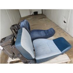 LOT OF 2 SEMI TRUCK SEATS