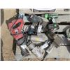 Image 1 : LOT OF HAND TOOLS (3 X INDUSTRIAL AIR TOOLS, KAWASAKI 21.6V, NAIL GUN, SKIL RECIPROCATING SAW) *8.5 