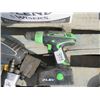Image 2 : LOT OF HAND TOOLS (3 X INDUSTRIAL AIR TOOLS, KAWASAKI 21.6V, NAIL GUN, SKIL RECIPROCATING SAW) *8.5 