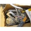 Image 3 : LOT OF SHOP SUPPLIES (STAPLE GUNS, PROPANE TANKS, LIGHTS, HYDRALIC HOSES, ROAD SIGNS, ETC)