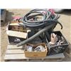 Image 1 : LOT OF MISC TOOLS (PUMP HOSE, FUEL PUMP HOSE, TOOL BOX, PIPE WRENCHES, PLUMBING SUPPLIES, VACUUM, ET