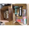 Image 1 : LOT OF TOOLS (SUPERIOR BRAD NAILER & VARIOUS SIZED NAILS, FUJI WESTWARD IMPACT 3/4" DRIVE, PARTIAL S