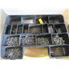 Image 2 : LOT OF 3 STORAGE ORGANISERS (CONTENTS INCLUDED; BOLTS, SCREWS, NAILS, ETC)