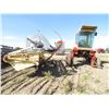 Image 1 : 21' NH SP SWATHER (MODEL 1100) *4 CYLINDER DIESEL* (HYDROSTATIC)