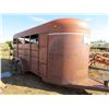 Image 2 : LIVESTOCK TRAILER (BUMPER PULL)