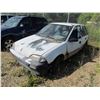 Image 1 : 1991 Pontiac Firefly (white) SALVAGE
