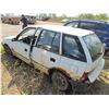 Image 4 : 1991 Pontiac Firefly (white) SALVAGE