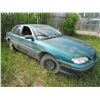 Image 2 : 1998 Pontiac Grand AM (green) SALVAGE