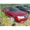Image 2 : 2002 Acura 3.2 TL (red) SALVAGE