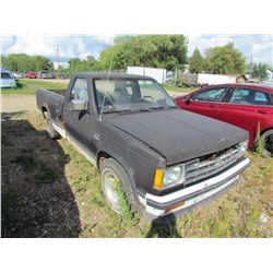 1984 Chevrolet S-10 (brown)