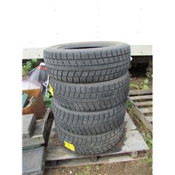 LOT OF FOUR (4) TOYO 225-65-17  OBSERVE GS1-5 