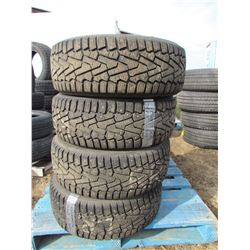 LOT OF FOUR (4) PIRELLI 215-55-16 "ICE ZERO"