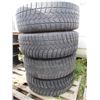 Image 1 : LOT OF FOUR (4) GOODYEAR 265-70-17 "ULTRAGRIP ICE" W/ RIMS