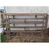 Image 1 : LOT OF FOUR LIVESTOCK PANELS - THREE 8'X4', ONE 4'X6'