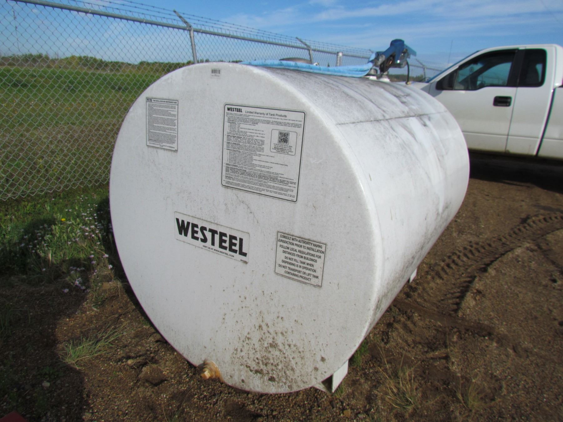 300 GALLON "WESTEEL" FUEL TANK