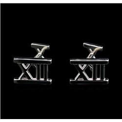 Tiffany & Co. 18KT White Gold Cuff Links