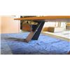 Image 11 : Wood Top Desk w/ Abstract Drawers 84"L x 38.5"W x 30"H