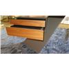 Image 14 : Wood Top Desk w/ Abstract Drawers 84"L x 38.5"W x 30"H