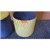 Image 2 : Qty 2 Round Blu Dot Upholstered Stools 17" Dia, 17"H