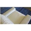 Image 8 : Upholstered Cream Lounge Arm Chair 40"W x 43"D