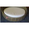Image 3 : Large Perennials Outdoor Rattan Lounge Chair (seat 59" dia)