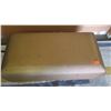 Image 2 : Upholstered Sitting Bench, Weave Pattern (some surface damage) 48"L x 24"W x 17"H