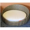 Image 1 : Large Perennials Outdoor Rattan Lounge Chair (seat 59" dia)