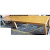 Image 1 : Qty 2 Long Wooden Table, 92"L x 37"W x 30"H