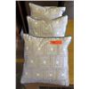 Image 1 : Qty 4 Matching Geometric Patterned Throw Pillows