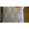Image 2 : Qty 4 Matching Geometric Patterned Throw Pillows