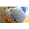 Image 2 : Qty 2 Matching Blue Throw Pillows