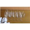 Image 3 : Mikasa Champagne Glasses, Wine Glasses, & Napkins