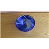 Image 2 : Blue Kosta Boda Luxury Glass Bowl w/Ribbon Pattern