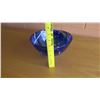 Image 7 : Blue Kosta Boda Luxury Glass Bowl w/Ribbon Pattern