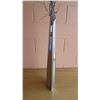 Image 3 : Tall Chrome Vase w/ Decorative Branches