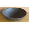 Image 1 : Calvin Klein Dark Wooden Bowl, 20.5 Dia.