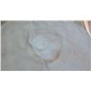 Image 2 : Large Circular Blue, Grey, White Woven Rug, 78.5" Dia.