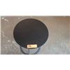 Image 2 : Black Metal Side Table 14" Dia, 18.5"H