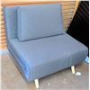 Image 1 : Fold Out Sofa Chair (Folds Out and Converts Into Mini Bed), 36"W