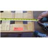 Image 8 : Long Wooden Bench w/ Woven Top 71"L x 17.5"W x 16.5"H